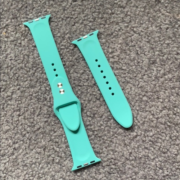 Mint green long and short Apple Watch band 38/40 - Picture 2 of 3